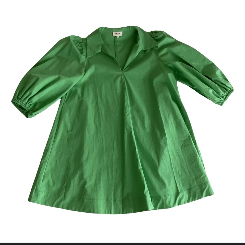 GRACE & MILA GREEN DRESS
